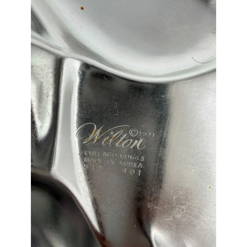 Vintage 1971 Wilton Winnie‎ The Pooh Cake Pan 515-401 Disney w/ Instructions